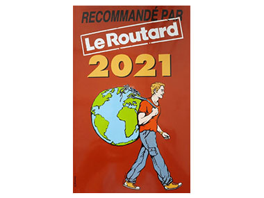 Recommandé par le Guide du Routard 2020