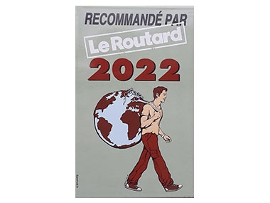 Recommandé par le Guide du Routard 2022
