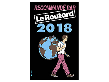Recommandé par le Guide du Routard 2018