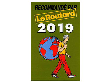 Recommandé par le Guide du Routard 2019